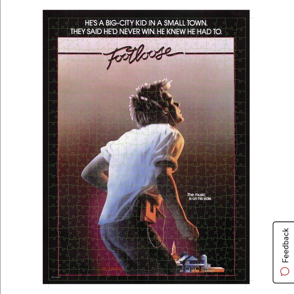 500 piece never used foot loose puzzle - Picture 4 of 7